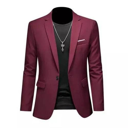 Men Slim - Fit 6XL - M Business Tuxedo Blazer - Blazer - iairay - Mad Fly Essentials