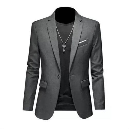 Men Slim - Fit 6XL - M Business Tuxedo Blazer - Blazer - iairay - Mad Fly Essentials