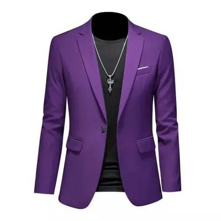 Men Slim - Fit 6XL - M Business Tuxedo Blazer - Blazer - iairay - Mad Fly Essentials