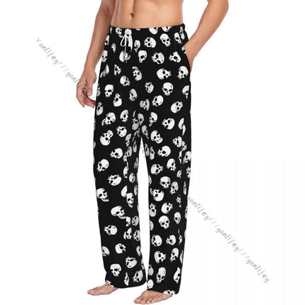 Men Smart Casual Gothic Homewear Pants - Pants - acm - Mad Fly Essentials