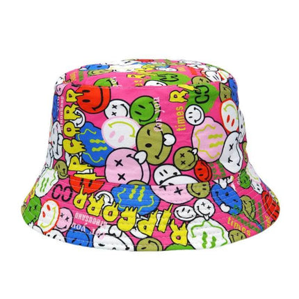 Men Smile Face Happy Party Bucket Hat - Hat - OCCA - Mad Fly Essentials