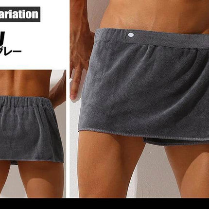 Men Solid Microfiber Pajama Bottoms Sleepwear Set - Sleepwear Set - CLEVER - MENMODE - Mad Fly Essentials