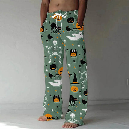 Men Spring Skeleton Smart Casual Cargo Pants - Cargo Pants - TrendSetter - Mad Fly Essentials