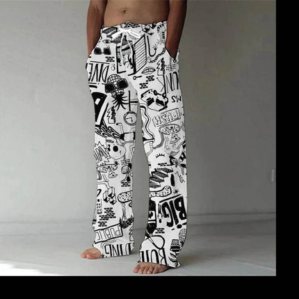 Men Spring Skeleton Smart-Casual Cargo Pants - Mad Fly Essentials