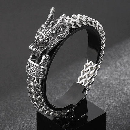 Men Stainless Dragon Vikings Bracelet - Bracelet - Fongten - Mad Fly Essentials