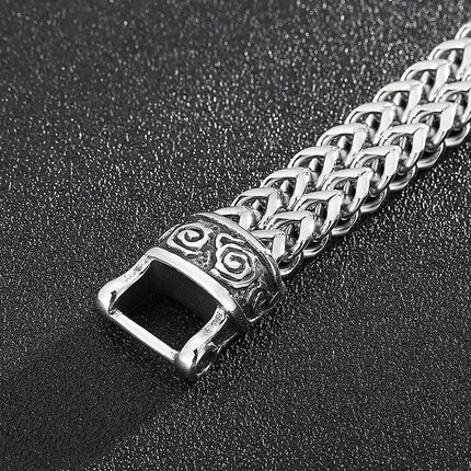 Men Stainless Dragon Vikings Bracelet - Mad Fly Essentials