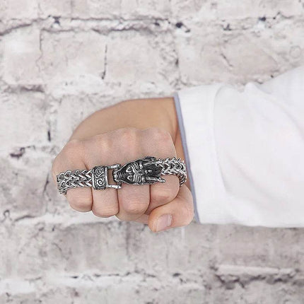 Men Stainless Dragon Vikings Bracelet - Bracelet - Fongten - Mad Fly Essentials