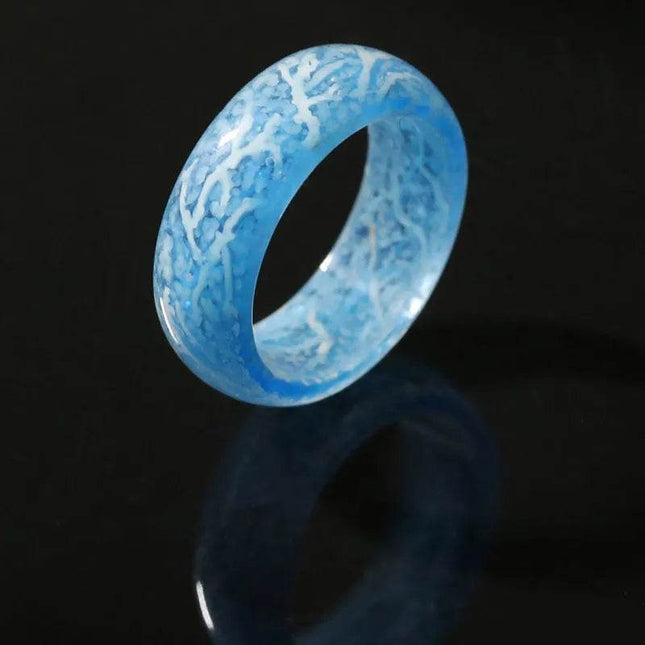 Ring Men Stainless Luminous Glow Ring Ring Abdo Mad Fly Essentials