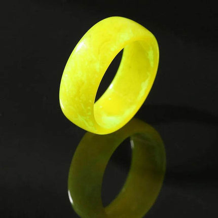 Men Stainless Luminous Glow Ring - Ring - Abdo - Mad Fly Essentials