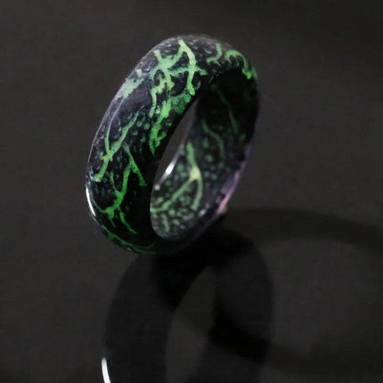 Men Stainless Luminous Glow Ring - Ring - Abdo - Mad Fly Essentials