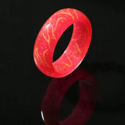 Men Stainless Luminous Glow Ring - Ring - Abdo - Mad Fly Essentials