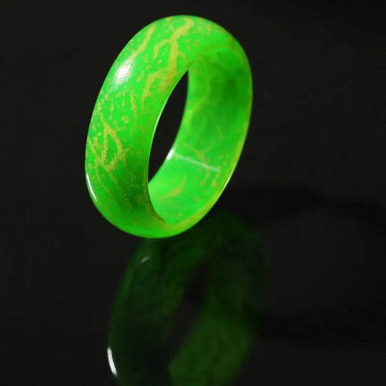 Men Stainless Luminous Glow Ring - Ring - Abdo - Mad Fly Essentials
