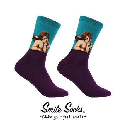 Men Starry Night Van Gogh Retro Mid - Tube Socks - Socks - Smile Socks - Mad Fly Essentials