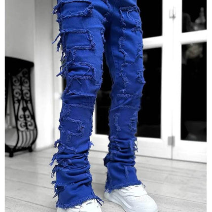 Men Straight Fit Stretch Casual Denim Jeans - Jeans - Metaphor - Mad Fly Essentials