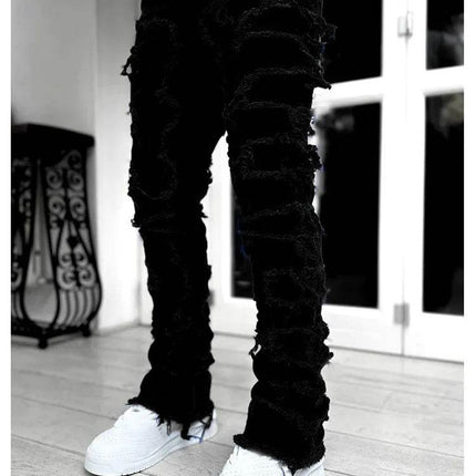 Men Straight Fit Stretch Casual Denim Jeans - Jeans - Metaphor - Mad Fly Essentials