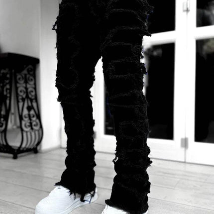 Men Straight Fit Stretch Casual Denim Jeans - Jeans - Metaphor - Mad Fly Essentials