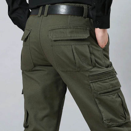 Men Straight Leg Casual Khaki Cargo Pants - Cargo Pants - ICPANS - Mad Fly Essentials