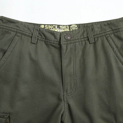 Men Straight Leg Casual Khaki Cargo Pants - Cargo Pants - ICPANS - Mad Fly Essentials