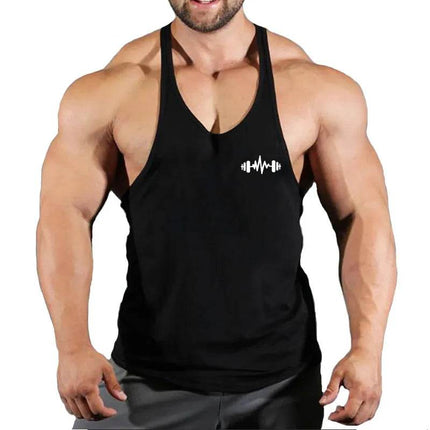 Men Stringer Fitness Essentials Tank Top - Tank Top - Fitness Essentials - Mad Fly Essentials