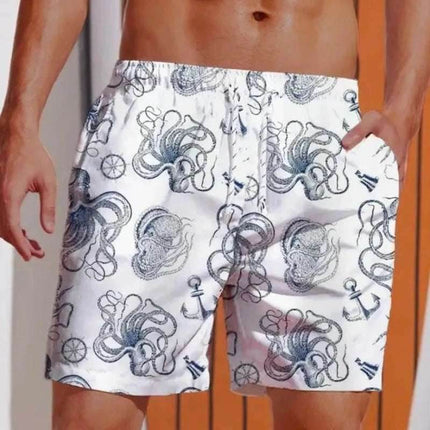 Men Summer 3D Hawaiian Animal Boardshorts - Boardshorts - Beach Fellow - Mad Fly Essentials