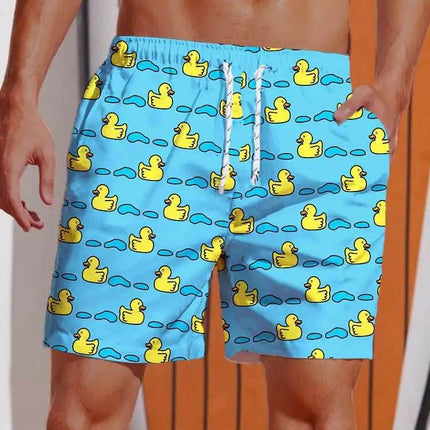 Men Summer 3D Hawaiian Animal Boardshorts - Boardshorts - Beach Fellow - Mad Fly Essentials