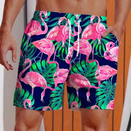 Men Summer 3D Hawaiian Animal Boardshorts - Boardshorts - Beach Fellow - Mad Fly Essentials