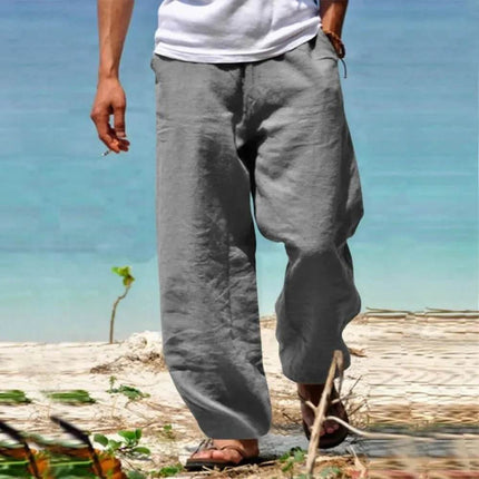 Men Business Casual Straight 3D Beach Pants - Pants - BC - Mad Fly Essentials