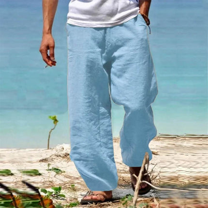 Men Business Casual Straight 3D Beach Pants - Pants - BC - Mad Fly Essentials