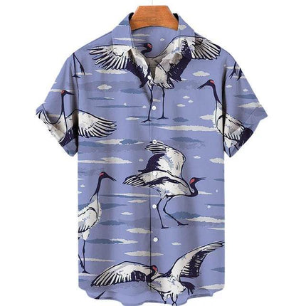 Men Summer Coconut Tiki Vacation Hawaiian Beach Shirts - Mad Fly Essentials