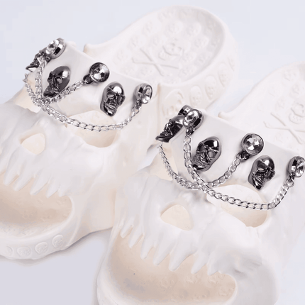 Men Summer Retro 3D Skull Sandals Men Footwear - Men Footwear - Comwarm - Mad Fly Essentials