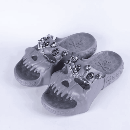 Men Summer Retro 3D Skull Sandals Men Footwear - Men Footwear - Comwarm - Mad Fly Essentials