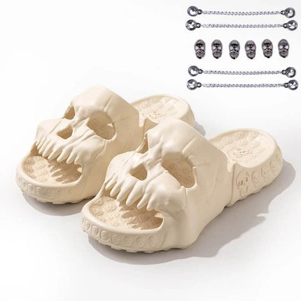 Men Summer Retro 3D Skull Sandals Men Footwear - Men Footwear - Comwarm - Mad Fly Essentials
