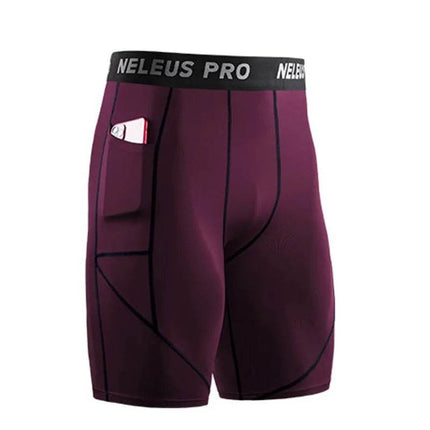 Men Summer Running Fitness Pocket Compression Shorts - Mad Fly Essentials