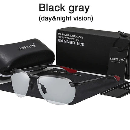 Men Sunglasses Autumn Hinge UV400 Eyewear - Men Sunglasses - Banned 1976 - Mad Fly Essentials