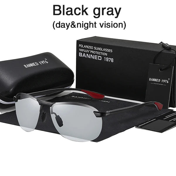 Men Sunglasses Autumn Hinge UV400 Eyewear - Men Sunglasses - Banned 1976 - Mad Fly Essentials