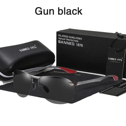 Men Sunglasses Autumn Hinge UV400 Eyewear - Men Sunglasses - Banned 1976 - Mad Fly Essentials