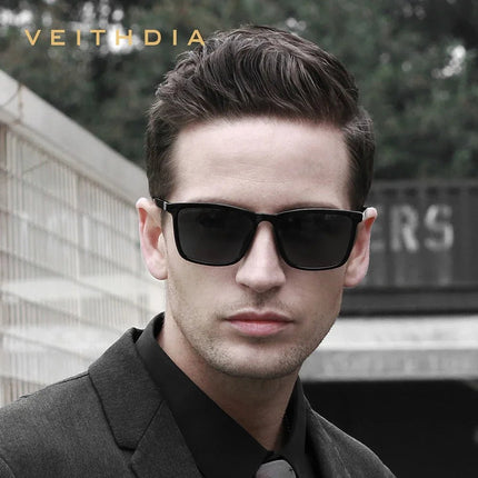 Men Sunglasses Vintage Retro Polarized Pilot Eyewear - Men Sunglasses - Veithdia - Mad Fly Essentials
