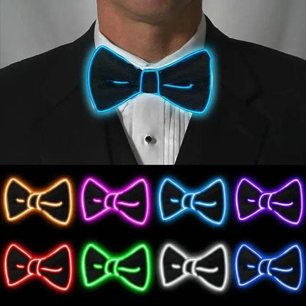 Men Suspenders Luminous LED Neckties Party Essentials - Party Essentials - LEDIT - Mad Fly Essentials
