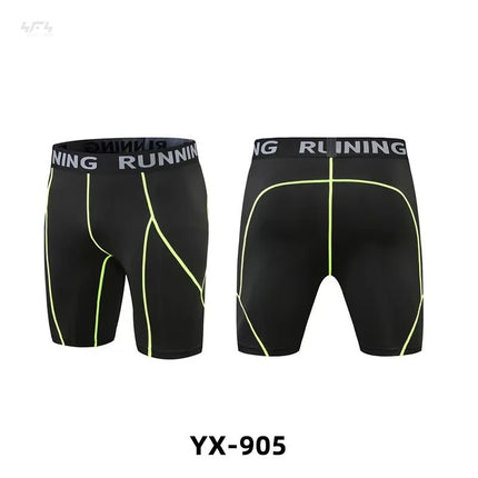 Men Sweats Black Sportswear Fitness Shorts Compression Pants - Men Sweats - VINTOHOXN - Mad Fly Essentials