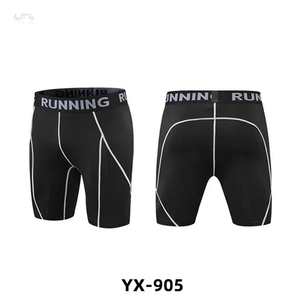 Men Sweats Black Sportswear Fitness Shorts Compression Pants - Men Sweats - VINTOHOXN - Mad Fly Essentials