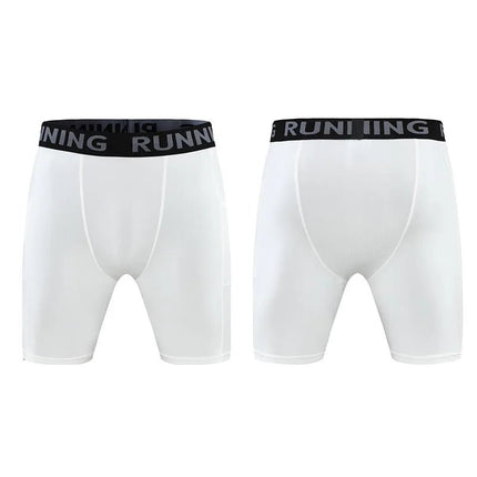 Men Sweats Black Sportswear Fitness Shorts Compression Pants - Men Sweats - VINTOHOXN - Mad Fly Essentials