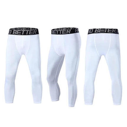 Men Sweats Men Solid Tights Fitness Leggings Compression - Men Sweats - Peeli - Mad Fly Essentials