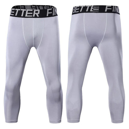 Men Sweats Men Solid Tights Fitness Leggings Compression - Men Sweats - Peeli - Mad Fly Essentials