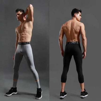 Men Sweats Men Solid Tights Fitness Leggings Compression - Men Sweats - Peeli - Mad Fly Essentials
