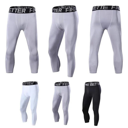 Men Sweats Men Solid Tights Fitness Leggings Compression - Men Sweats - Peeli - Mad Fly Essentials