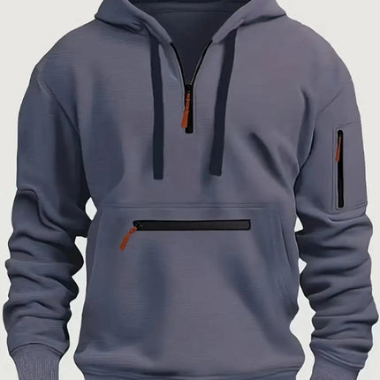 Men Sweats Winter Autumn Camouflage Vertical Hoodies Outerwear - Men Sweats - SiminFan - Mad Fly Essentials