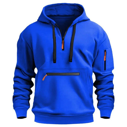 Men Sweats Winter Autumn Camouflage Vertical Hoodies Outerwear - Men Sweats - SiminFan - Mad Fly Essentials
