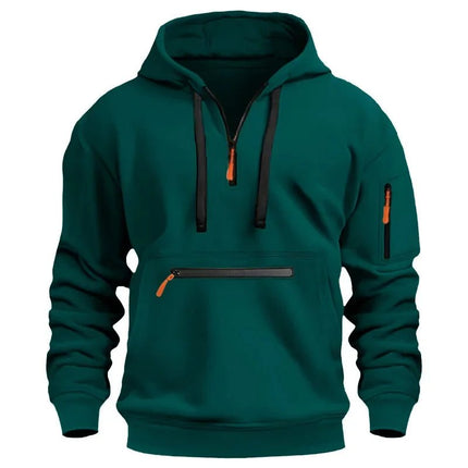 Men Sweats Winter Autumn Camouflage Vertical Hoodies Outerwear - Men Sweats - SiminFan - Mad Fly Essentials