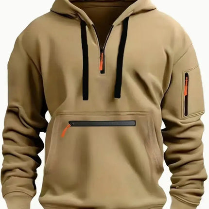 Men Sweats Winter Autumn Camouflage Vertical Hoodies Outerwear - Men Sweats - SiminFan - Mad Fly Essentials