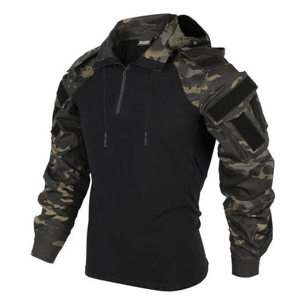 Men Tactical CP Camouflage Multicam Camping Cargo Shirt - Shirt - Tacyiarmycal - Mad Fly Essentials